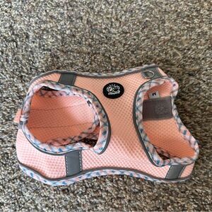 Pink dog harness